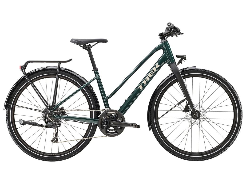 Trek Dual Sport 2 Equipped Stagger 2023 Grön Large