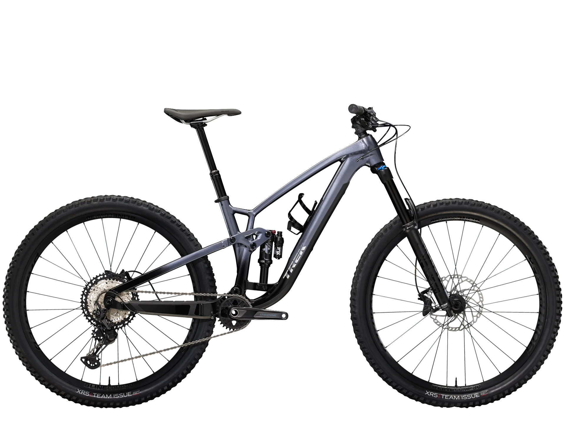 Trek Fuel Ex 8 Gen 8 Galactic Grey to Black Fade