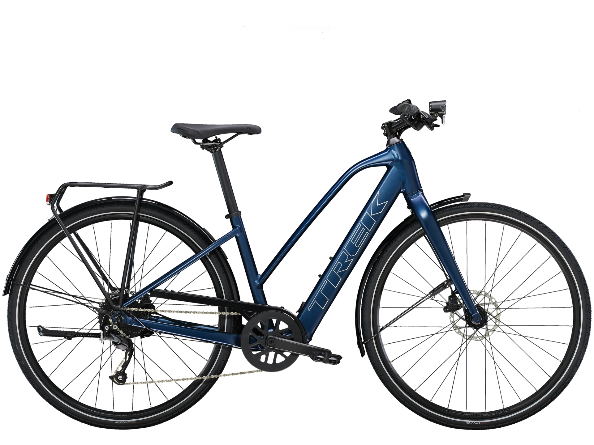 Trek FX+2 Stagger Satin Mulsanne Blue