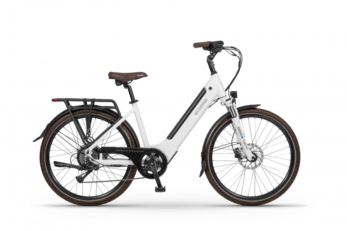 ECObike X-city elcykel vit